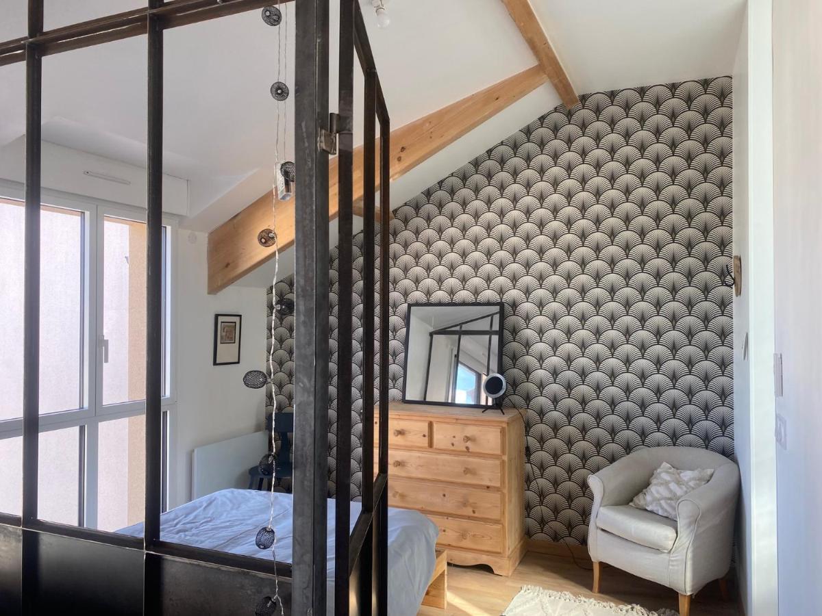 Loft Avec Terrasse Pour 4 Pers A 3Km Du Circuit Avec Garage Au Calme Apartment Le Mans Luaran gambar